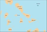 Imray Chart G31: Northern Cyclades