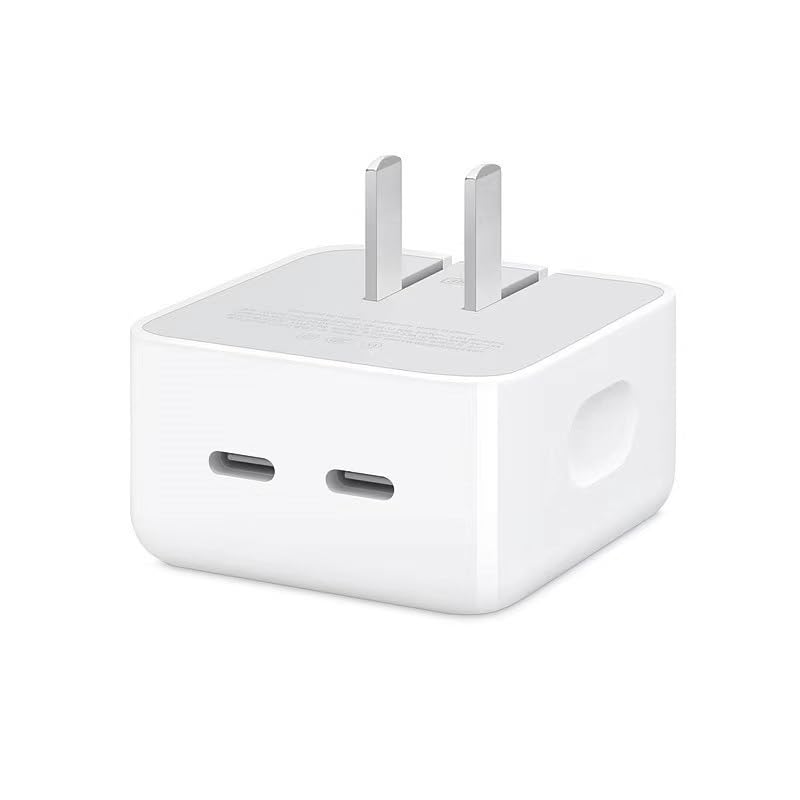 Photo 1 of i Phone 16 15 Charger Fast Charging, 35W Dual USB C Port Fast Charging Block Power Adapter PD GaN Foldable USB Type C Plug Charger for iPhone 16 Pro Max 16pro 16 15 14 13 12 11Pro Max XS XR, iPad Pro,