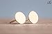 Round Circle Disc Stud Earrings in 14K Yellow Gold Fill - Smooth and Flat 7mm Nail Head Posts