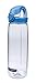 Nalgene Tritan OTF, Clear w/ Blue Cap - 2 Count