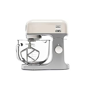 Kenwood kMix Stand Mixer for Baking, Stylish Kitchen Mixer with K-beater, Dough Hook and Whisk, 5L Glass Bowl, Removable…