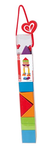 Hape Qubes City Planner Blocks Kid's Wooden Stacking Toy
