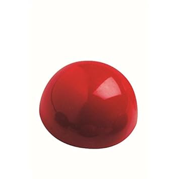 Kugelmagnet Ø 30 mm, 0,6 kg Haftkraft, 10 St./Set, Farbe: rot