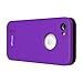 iPhone 5 5s se Waterproof Case, iThrough Underwater Dustproof Snowproof Shockproof Case with Touched Screen Heavy Duty Protective Carrying Cover Case with a 3.5mm AUX Cable for iPhone 5/5s/SE (Purple)