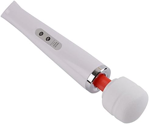 Handheld Wand Massager with 10 Powerful Speeds Personal Cordless Rechargeable Vibrator Therapy Body Massager for Muscle Aches and Sports Recovery