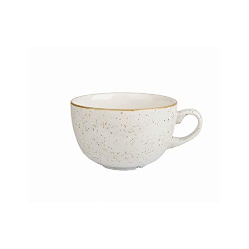 Churchill ‎BH045 Stonecast White Cappuccino Cup 10oz