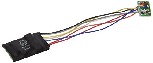 Bachmann Trains E-Z Command Digital Command Control Decoder with NMRA 8 Pin Plug (Programming on the Main, Lights, Dimming)  1/card