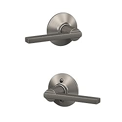 Schlage F10 LAT 619 Latitude Door Lever, Hall