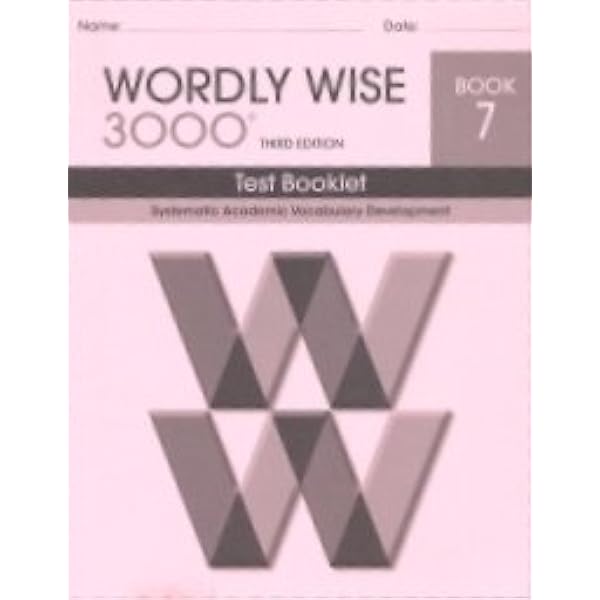 Wordly Wise 3000 Test Booklet Book 6: Systematic Academic