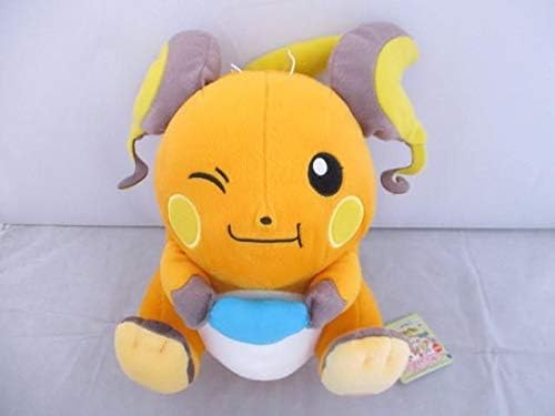 Amazon 良品 ホビー ポケットモンスター サン ムーン もぐもぐタイム でっかいぬいぐるみ ライチュウ タグ付 ぬいぐるみ ホビー