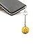 Amorvue Star Ball Crystal Ball 4 Stars Keychain Keyring Pendant