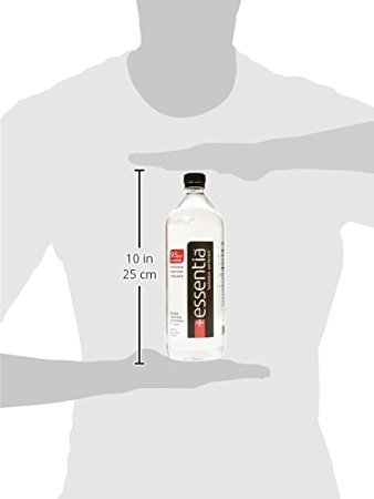 Essentia Ionized Alkaline 9.5 pH Bottled Water, 1 Liter, 12 Count - Pack of 2