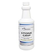 Stone Grip Industrial (Quart) Non-Slip Floor Treatment for Tile and Stone to Prevent Slippery Floors. Indoor/Outdoor, Residential/Commercial, Works in Minutes for Increased Traction