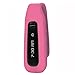 MDW 3 Pcs Silicon Clip For Fitbit One Replacement Clip Accessory Pack For Fitbit ONE Anti Slip Off and Improved Cap Design-Pink,Navy,Green