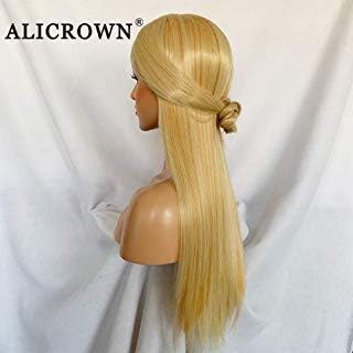 Synthetic Lace Front Wig, Blonde Wigs (22 inch)