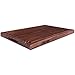 AZRHOM Large Walnut Wood Cutting Board for Kitchen 18x12 (Gift Box) with Juice Groove Handles Non-slip Mats Thick Reversible Butcher Block Chopping Board Cheese Charcuterie Boardrd
