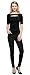 Perfashion Women's Classic Keyhole Short Sleeve Blouse Tops