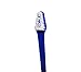 Duke's Pet Products 4 Piece Double Sided Canine Toothbrush Set with Long 8 1/2 Inch Handle (Blue, 4 Peice)