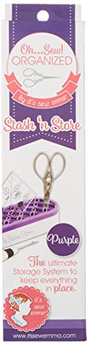 it's sew emma ISE736 OhSew Orgn Stash 'n Store Prpl, Varies