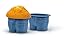 Genuine Fred MUFFIN TOPS Denim-Style Baking Cups, Set of 4