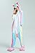 Taiyi Homewear Childrens Unicorn Plush One Piece Onesie Cosplay Animal Costume (12Yrs(height 59