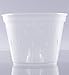 DAN Market Orchid Breathable Slotted Clear Plastic Pot (5.5 inch (4 Pack))