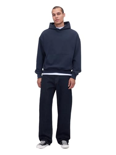 GAP Men's 90's Loose Denim Jean, Rinsed, 38W x 32L