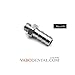 VABODENTAL Dental Fittings Plated Barb,10-32, 1/8