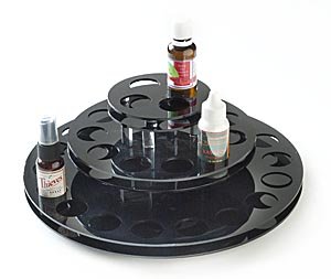 image for TheraPure Health Essentials Essential Oil Carousel Storage Display Rac
