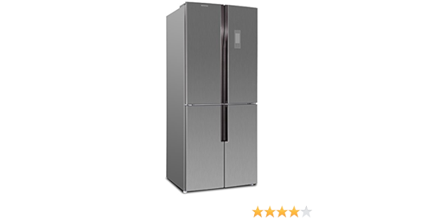 Frigorífico INFINITON AMC-181S 422 litros, Americano INOX, A+ ...