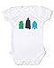 Baffle "Star Wars Silhouettes" White Cotton Onesie