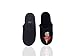 Betty Boop Ultra-Soft Women's Plush Pinup Scuffs Cozy Non-Skid Slippers - Great for Gifts (Medium, Belle Black)