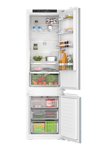 Bosch KIN96VFD0 Series 4, Built-in fridge-freezer with freezer at bottom 193.5 x 55.8 cm flat hinge