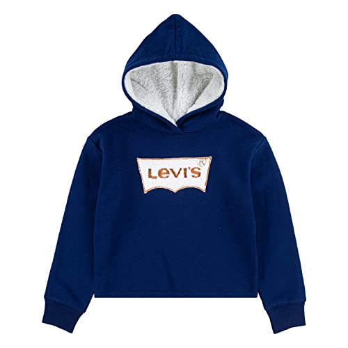Levi's Girls' High Rise Pullover Hoodie, Medieval