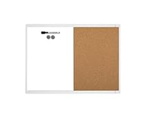 Quartet Magnetic Dry Erase Board & Cork Board, 17 x 23