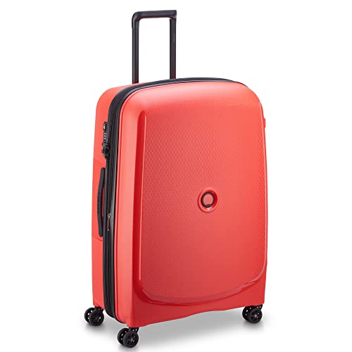 Delsey Unisex Adult Expandable Suitcase, Faded Red, L (76 cm102 L + 10