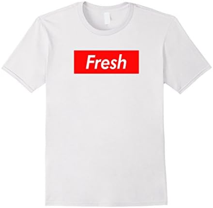 Men's Fresh Box Logo Large White