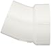 Spears P326 Series PVC DWV Pipe Fitting, 1/16 Bend, Elbow, 1-1/2