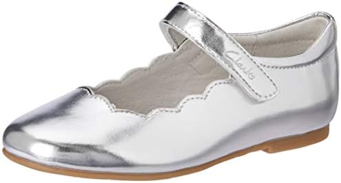 clarks silver trainers