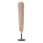 C-Hopetree Deluxe Patio Umbrella Cover, Fits 7' to 11' Market Style Umbrella, Beige