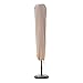 C-Hopetree Patio Umbrella Cover for 7ft to 11ft Outdoor Market Umbrellas, Waterproof, with Zipper and Rod, Beige