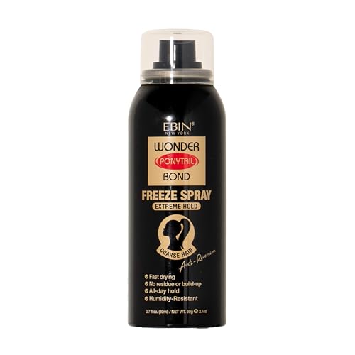 EBIN NEW YORK Wonder Ponytail Bond Freeze Spray Extreme Hold -... 31Wi3i9qwJL