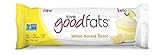 Love Good Fats - Lemon Mousse Keto Bars - Keto Friendly Protein Bars with Natural Ingredients - Gluten-Free, Low Carb Ketogenic Bar with 9g of Protein and Coconut Oil - 1.32 oz Bars (12 Count)