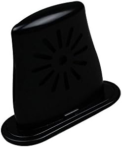 MUKE Ukulele Humidifier Uke Instrument Soundhole Case Humidifiers Fits Soprano, Concert, Tenor & Baritone Prevent Cracks/Warps (Black)