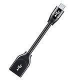 AudioQuest DragonTail Carbon USB A to C Adapter