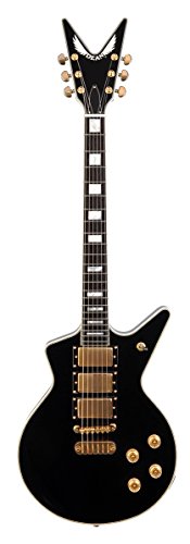 Dean Cadi 1980 Guitar, Gold Hardware, Classic Black