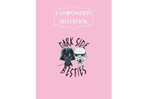 Composition NoteBook: Star Wars Darth Vader And Stormtrooper Best Friend