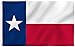 Anley Fly Breeze 4x6 Foot Texas State Flag - Vivid Color and Fade proof - Canvas Header and Double Stitched - Texan TX Flags Polyester with Brass Grommets 4 X 6 Ft