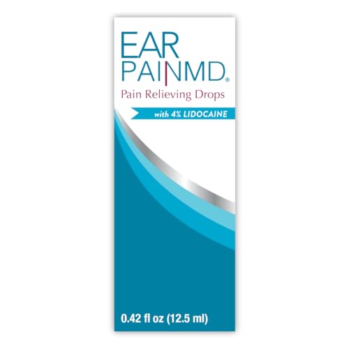 EOSERA Ear Pain MD Drops Doctor FastActing 4 Lidocaine Solution for Rapid