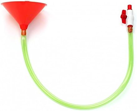 Beer Bong By PRTY: Large Capacity Alcohol Funnel For Stag And Hen Parties, Celebrations And Fun Gatherings – Long Drinking Game Tube With Stop Tap – BPA Free Plastic Pipe And Mouthpiece